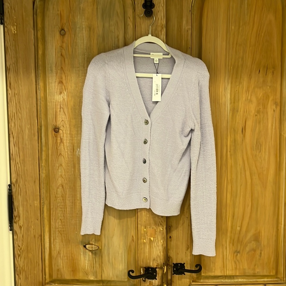 The Drop Purple Cardigan NWT size S